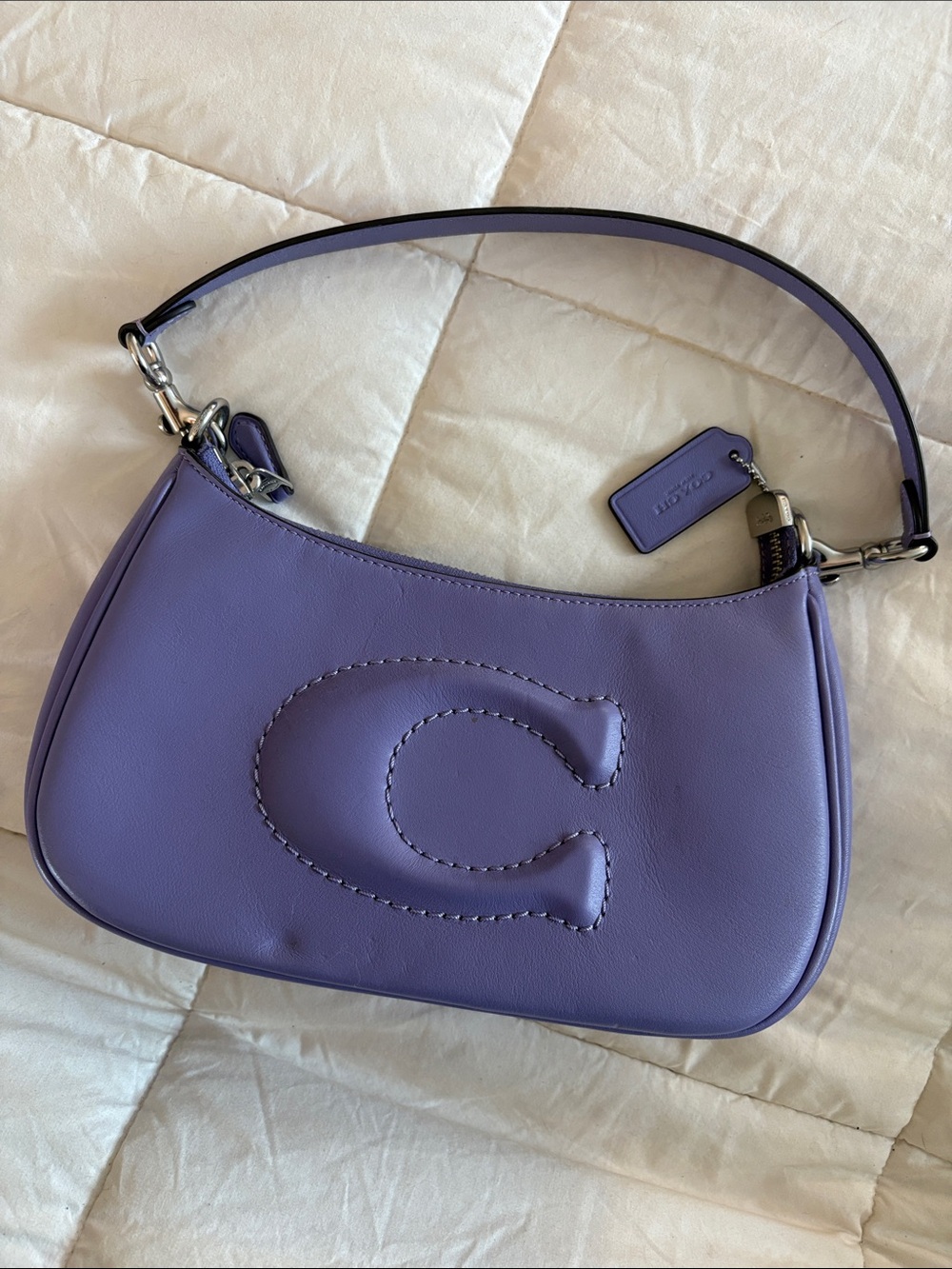 2000’s purple coach purse